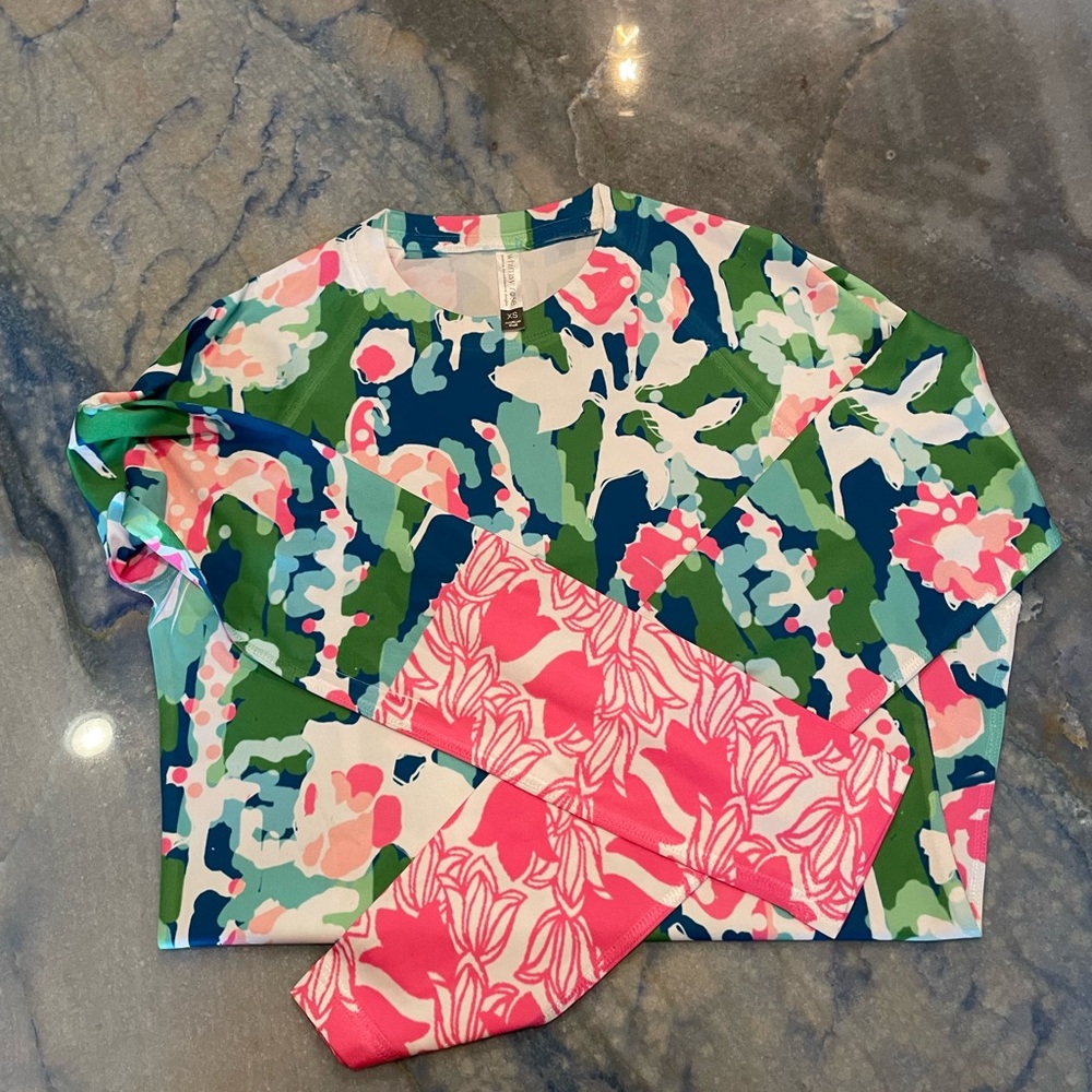 Whimsy Rose Safe Sun Long Sleeve Rash Guard ☀️ - Picture 2 of 8